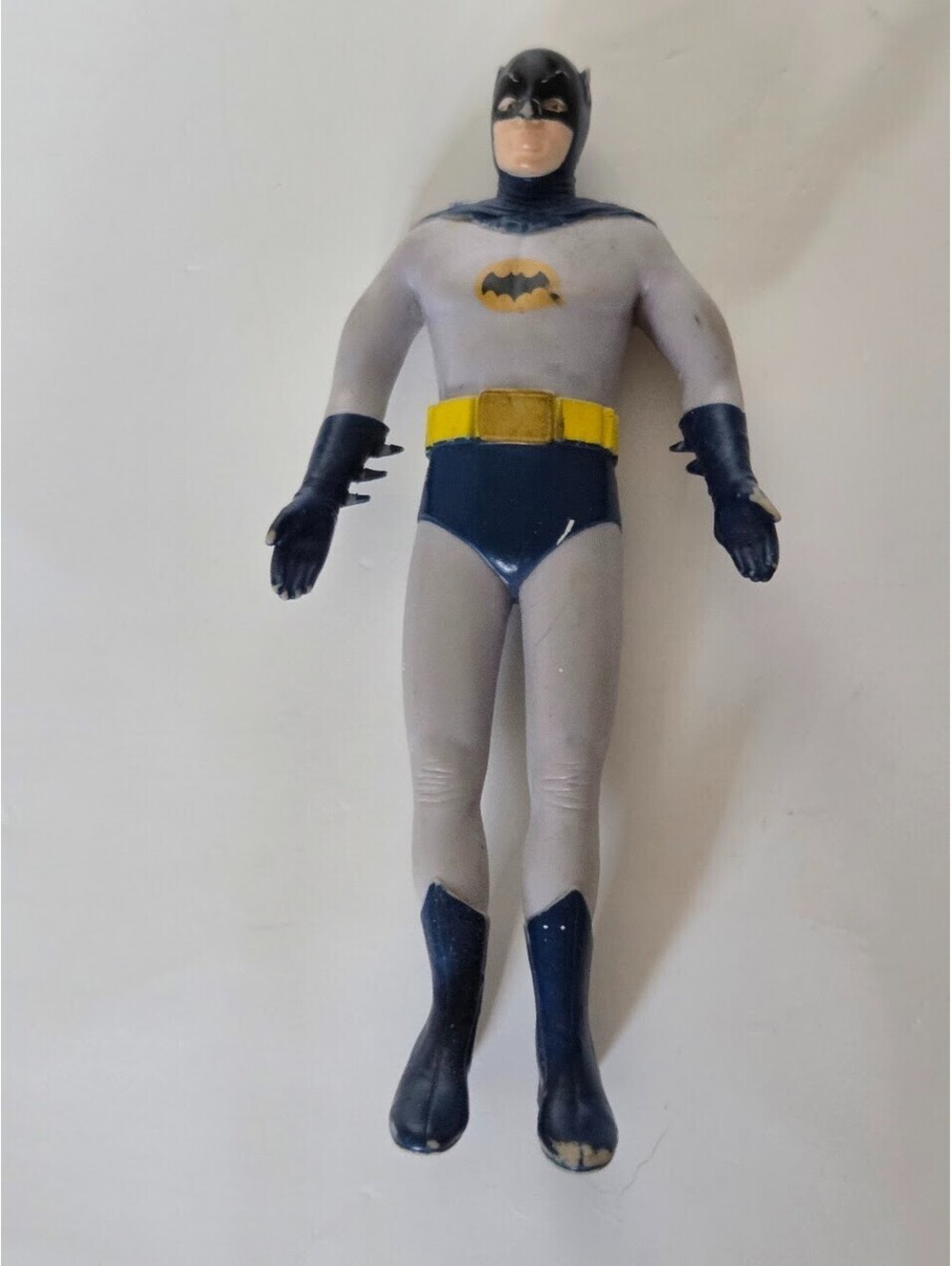 DC Comics Batman Bendable Figure Classic Gray Suit by NJ Croce Loose S14
